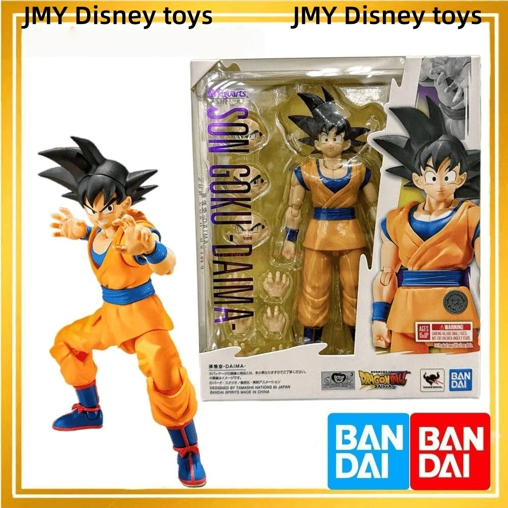 

In Stock 100% Original Bandai S.H.Figuarts Son Goku Shf Son Goku Daima Dragon Ball Anime Action Collection Figures Model Toys