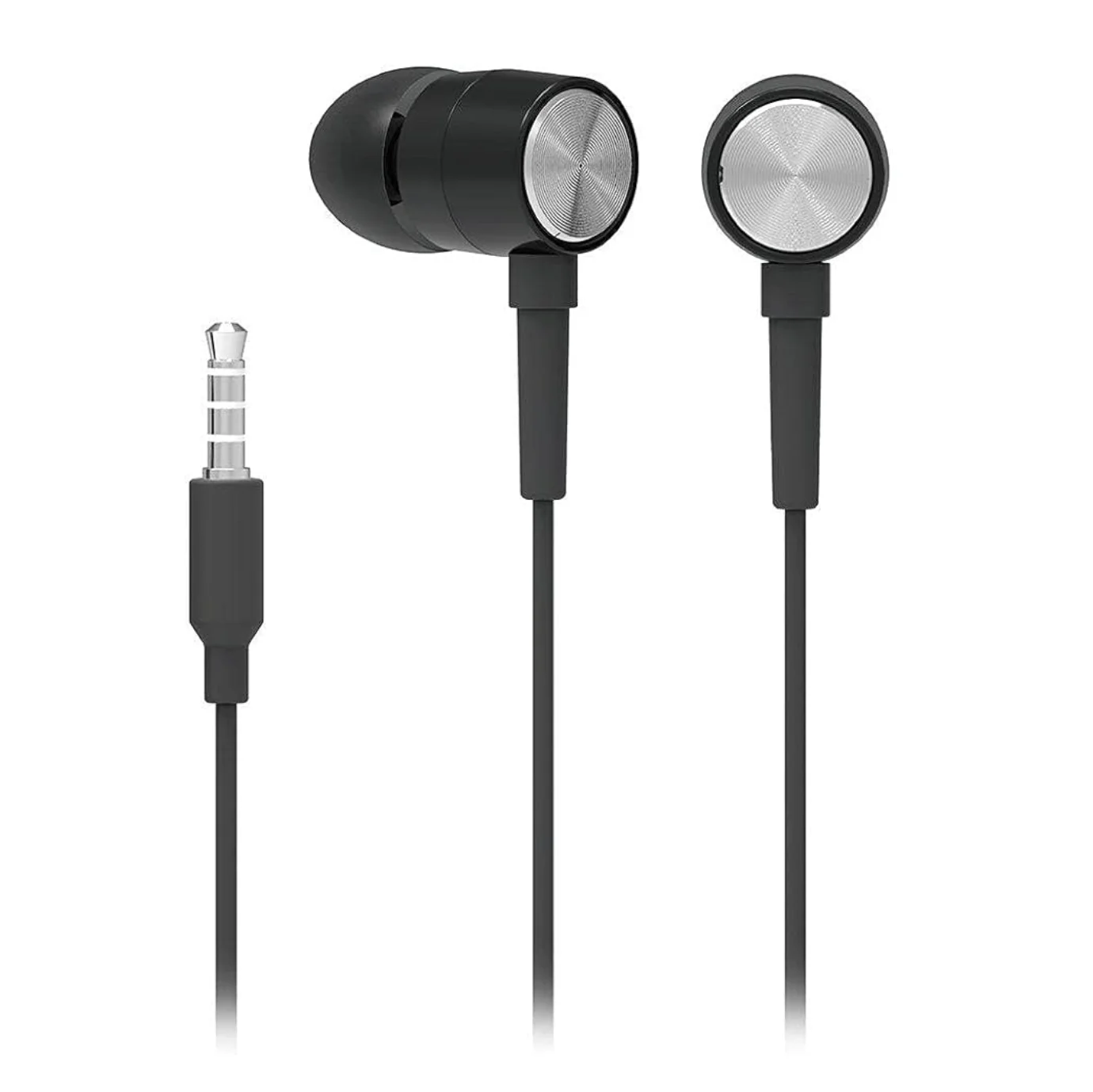 

MiZEAN Wired Earphones 3.5mm In-ear Headset, Pure Bass, Mic, Handsfree Control for Xiaomi, Samsung, Vivo, Oppo, Huawei Phones