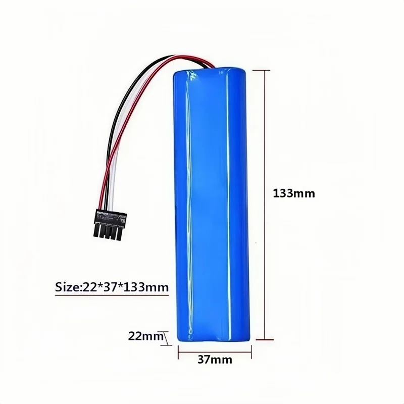 14.4V Replacement Battery For Xiaomi Mijia Mi Robot Vacuum-Mop P INR18650 MH1-4S1P-SC Sweeping Mopping Robot Vacuum Cleaner