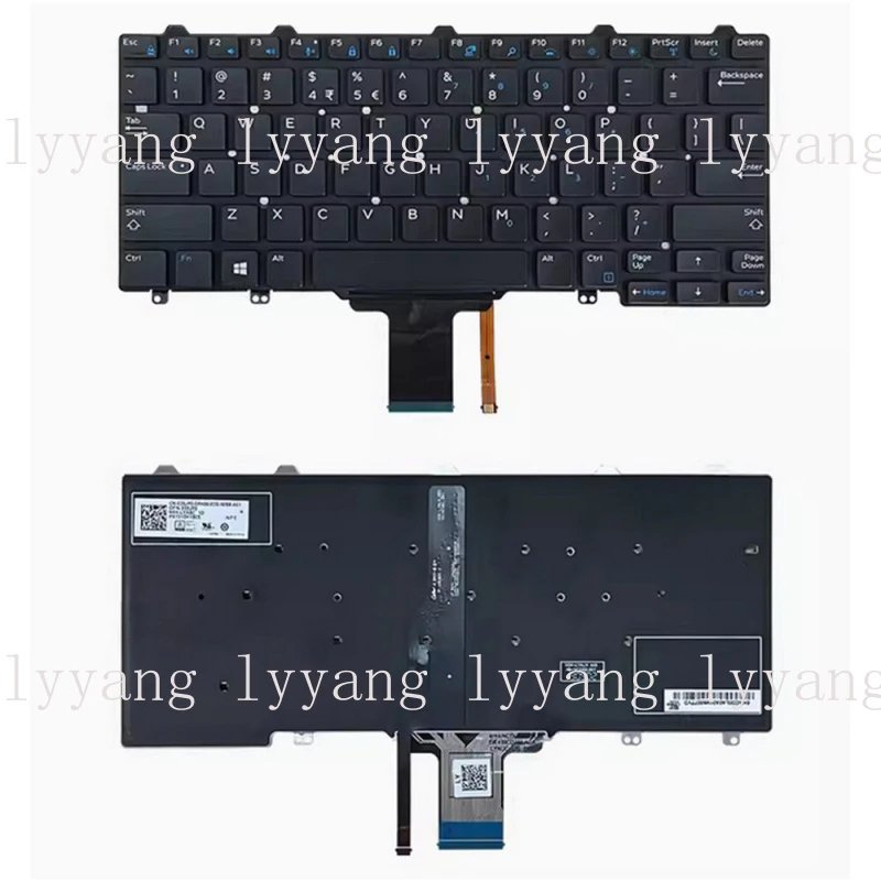 f  New Replacement FOR DELL Latitude E7270 E5270 Laptop Keboard with Backlit