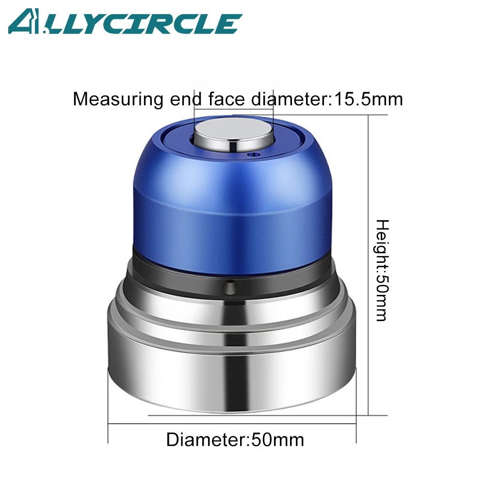 Z Axis Tool Sensor Z Axis Zero Setter Tool Zero Setting Gauge Digital Magnetic Z Axis Presetter for CNC Machine 50 +/- 0.005mm