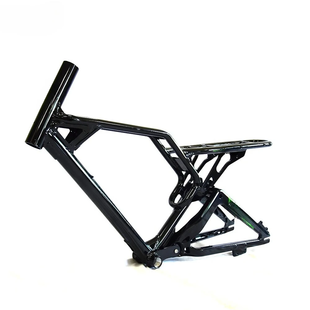 New 20inch E Bike Frame Full Suspension Fatbike Frameset DIY Electric Bike Frameset Parts Adults Dropout 175mm Dirt  Ebike Frame - view 4