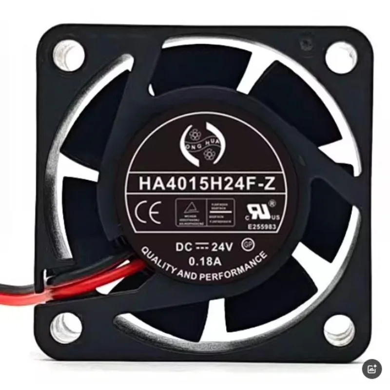 

Новый вентилятор-кулер для HA4015H24F-Z 4015, 4 см, 24 В, 0,18 А, большой объем воздуха, двойной шариковый охлаждающий вентилятор 40*40*15 мм