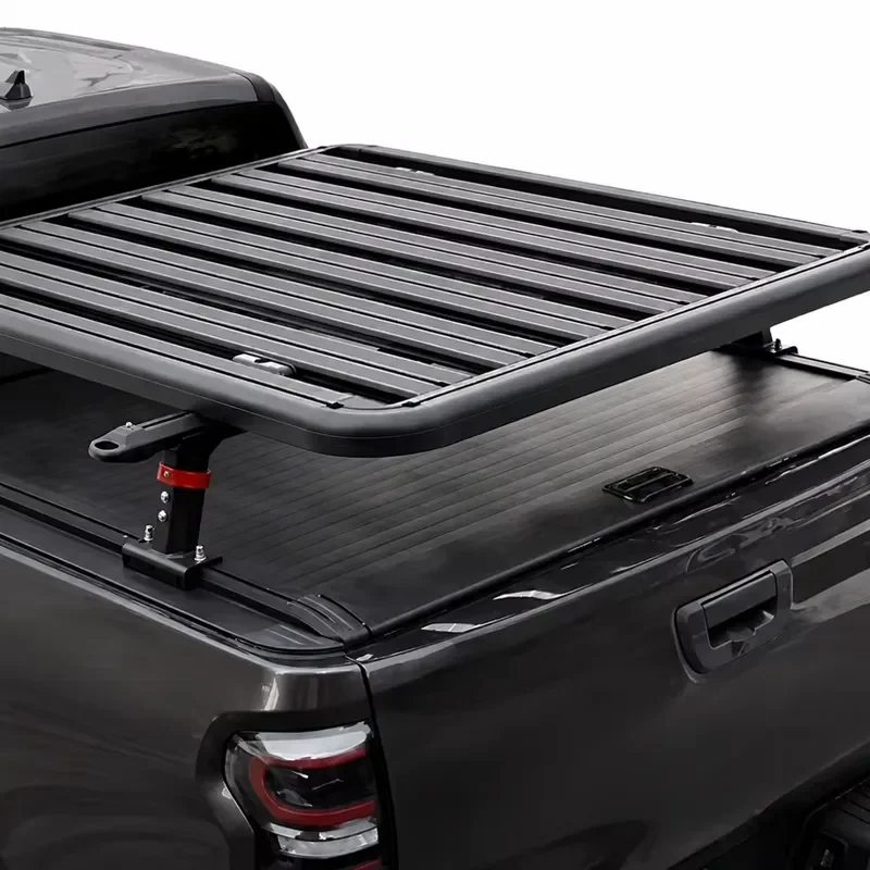 OEM Customized Heavy Pickup Truck Roof Rack for Camping Travel Cargo Storage Luggage Carrier Accessories