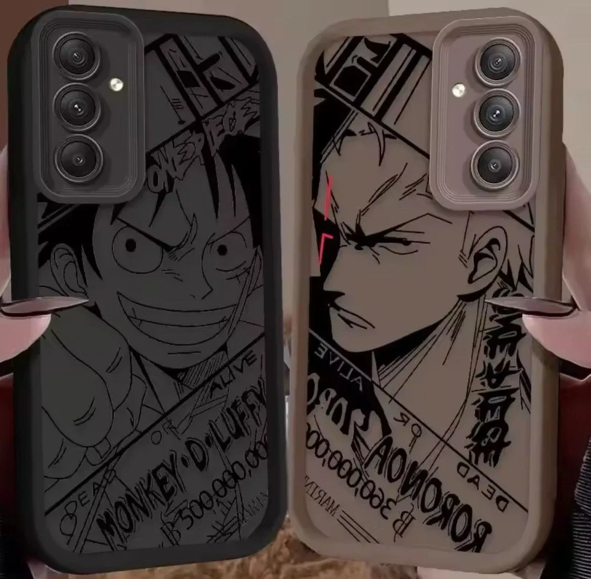 Ones Pieces Luffys Zoros Phone Case For Samsung Galaxy A17 A07 A06 A26 A16 A06 A35 A55 A25 A05s A15 A54 A34 A36 A24 4G 5G Soft