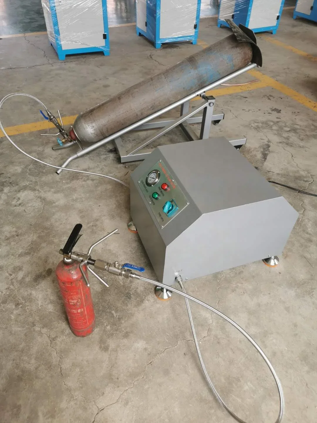 Fabricante de 40 años, equipo de recarga/máquina de llenado de bombeo