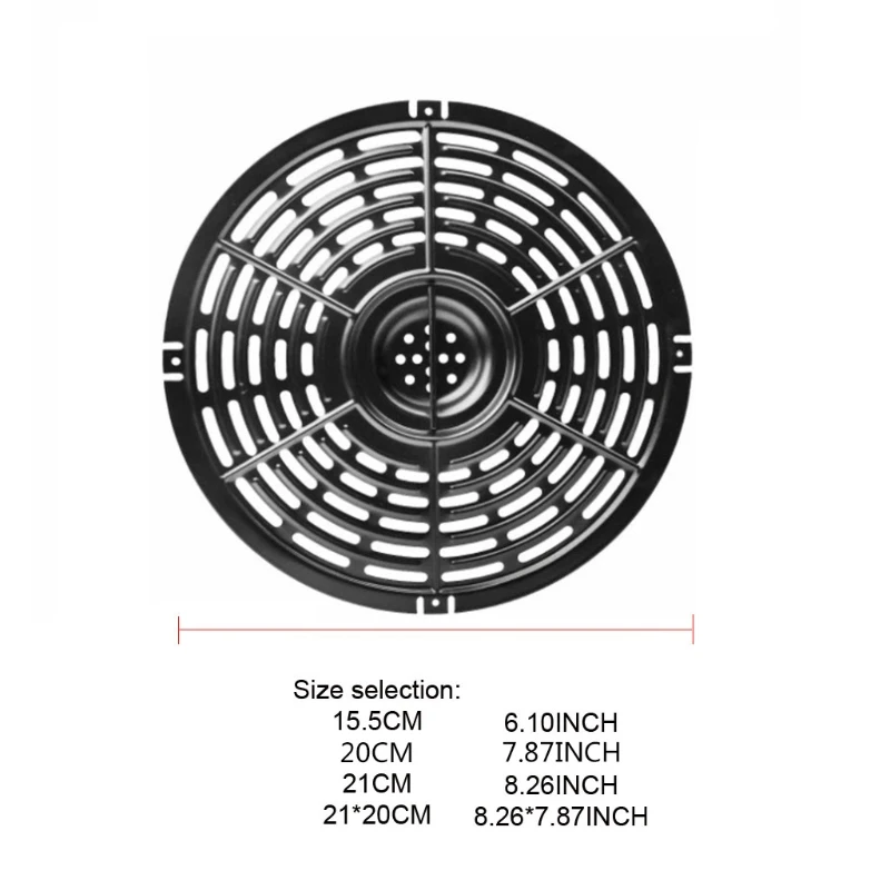 에어 프라이어 김이 나는 Crisper 플레이트 비 스틱 프라이 팬 교체 기선 랙 드롭 배송