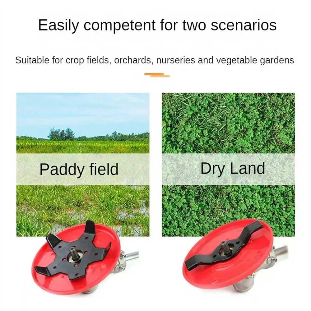 Garden Lawn Mower Blade Weed Cutter Blades Steel Hedge Multi-functional 5/2 Teeth Head Universal Tool Weeding Machine Mower Disc