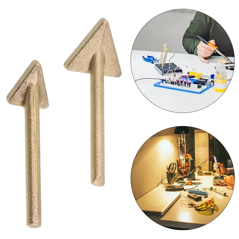 2 PCS Copper Soldering Iron Tips Replacement Tip For 60 Watt Plastic Welding Kit Repair Welding & Soldering Tools