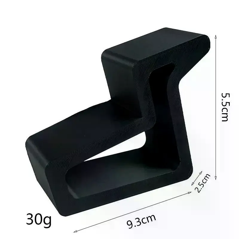 3D Printed Door Window Wedge Stopper Anti Slip Plastic  Support Block For Home Office Bathroom Kitchen Door Window Fixing