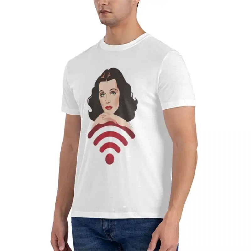 Hedy Wifi Classic T-Shirt mens graphic t-shirts funny korean fashion T-shirt for a boy mens cotton t shirts