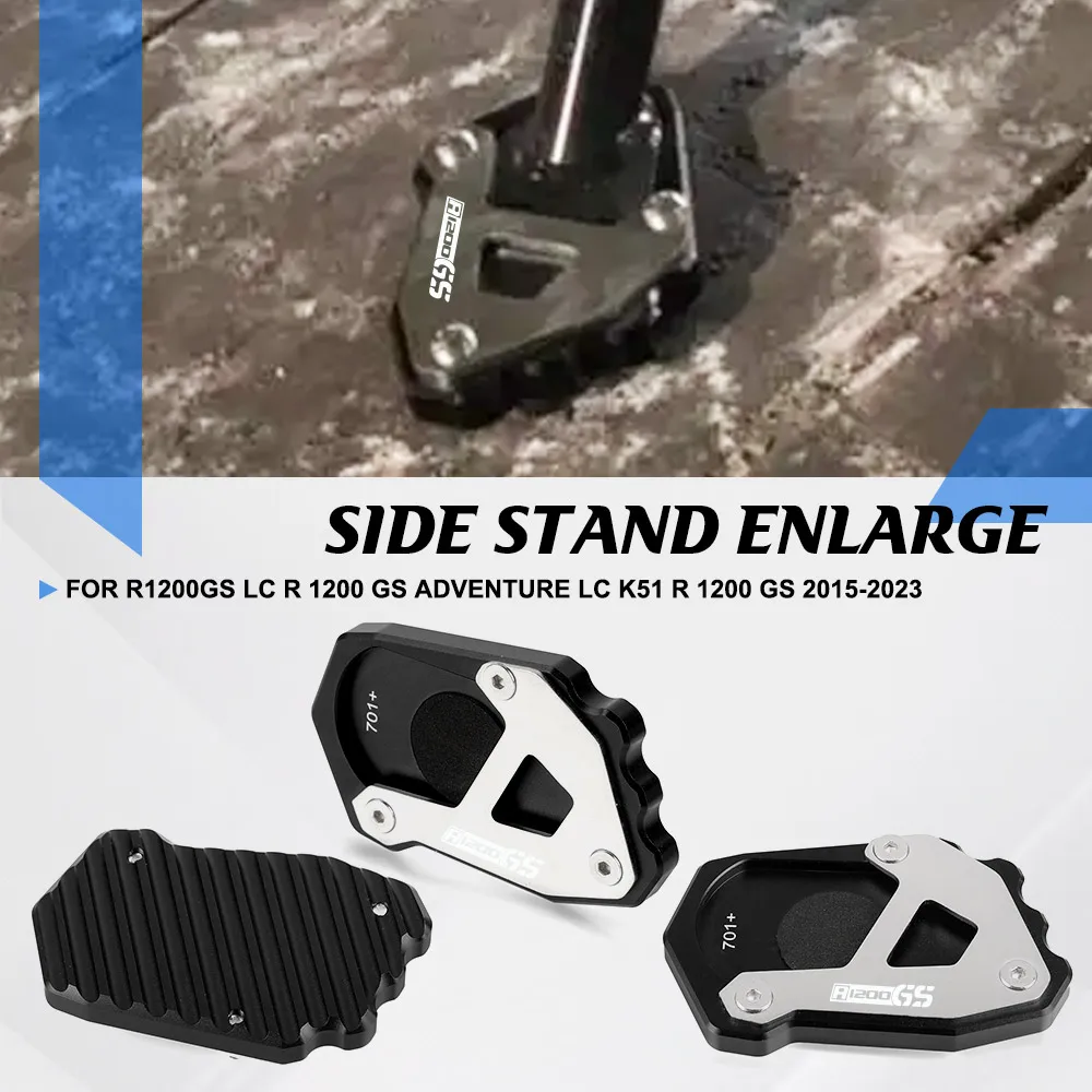 

For BMW R1200GS LC R 1200 GS Adventure LC K51 R 1200 GS 2015-2023 Kickstand Foot Side Stand Extension Pad Support Plate