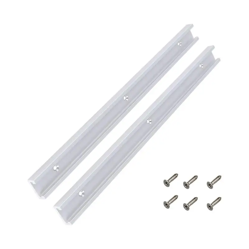 652F Furniture Hardware Guide Aluminum Extrusion Open Industrial Bracket