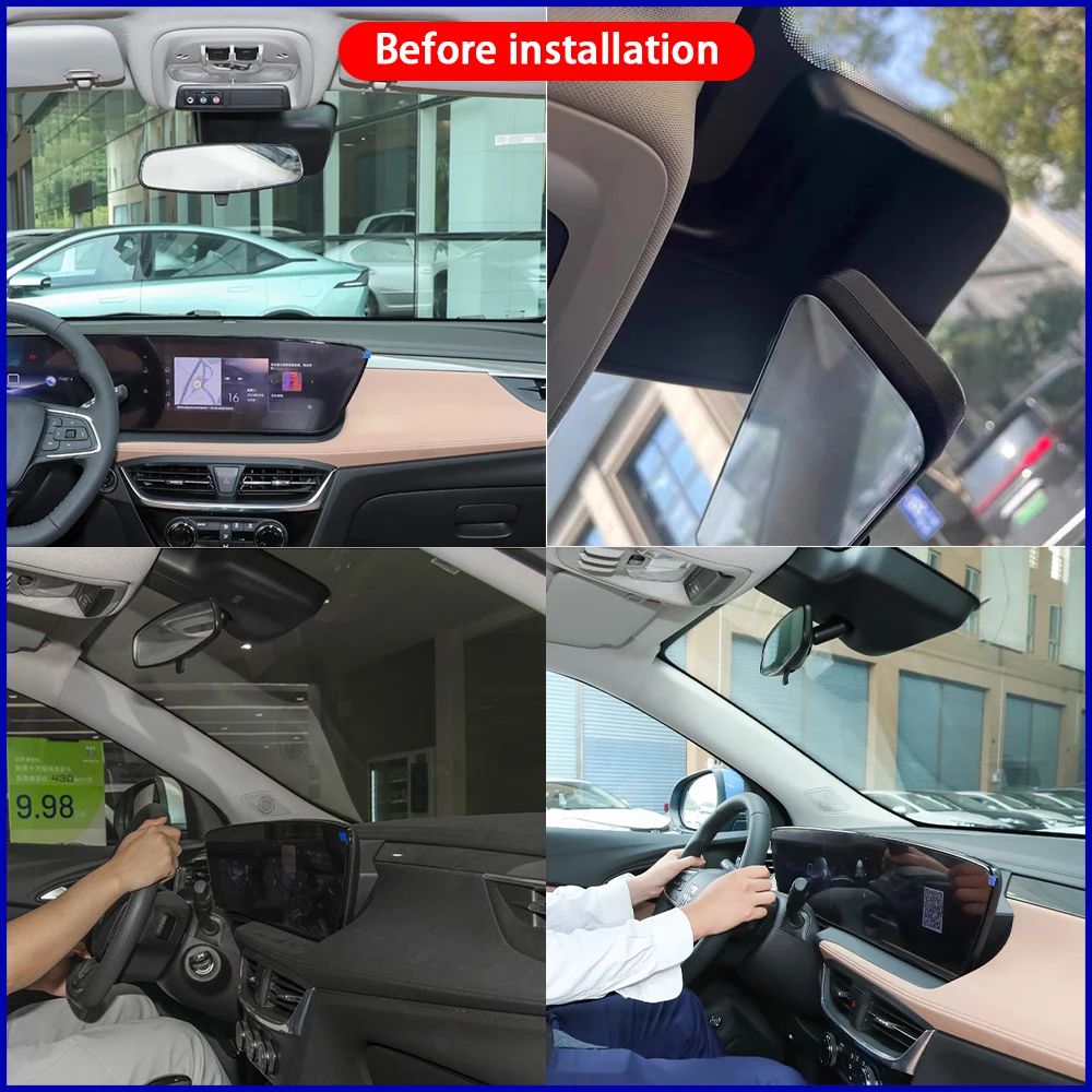 ZJCGO for Buick Encore GX 2020 2021 2022 2023 2024 2025 4K Car DVR Dash Cam Wifi Front Rear Lens Camera 24h Monitor