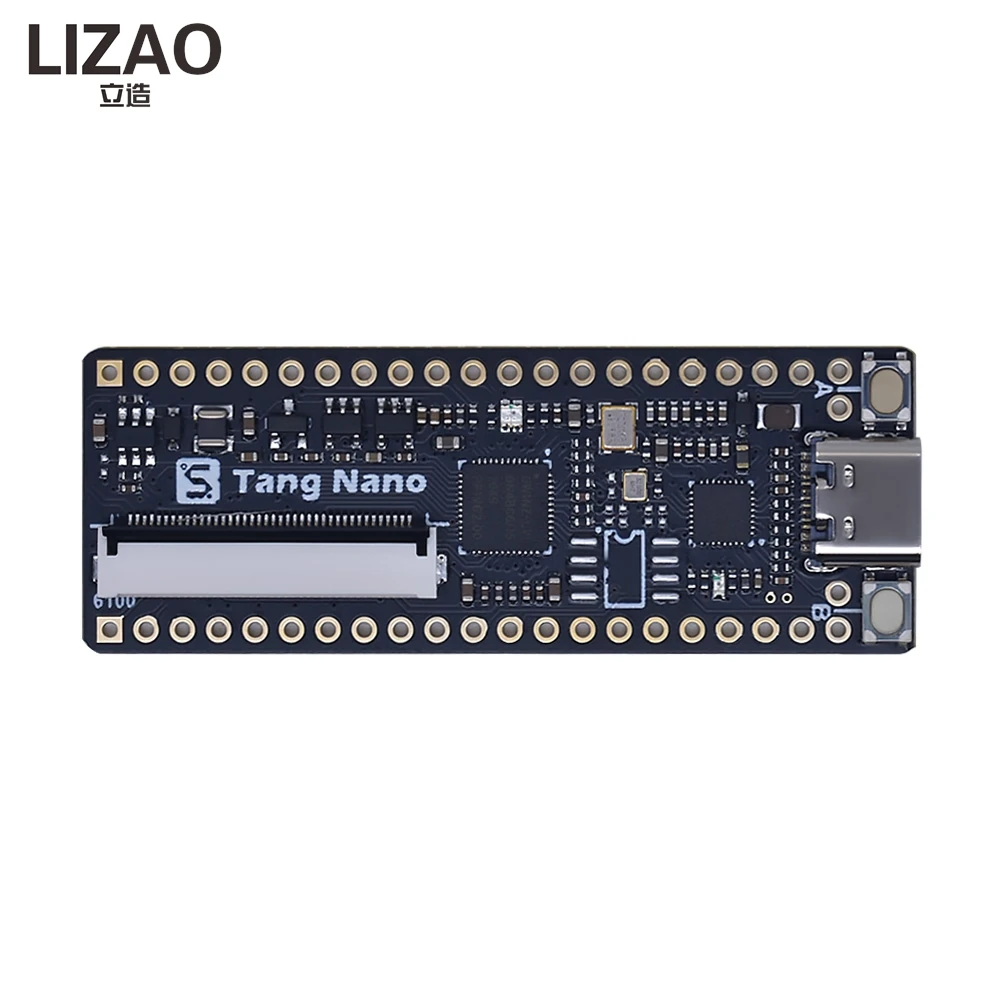 LIZAO Sipeed Lichee Tang Nano FPGA Development Board Breadboard Friendly GW1N-1 for Student Learning Projects