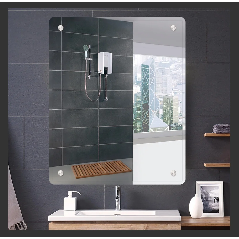 Modern Simple Chrome Finish Zinc Alloy Mirror Nail Screw For Bathroom Wall Advertising Picture Frame Decorative Mounting Hardwar