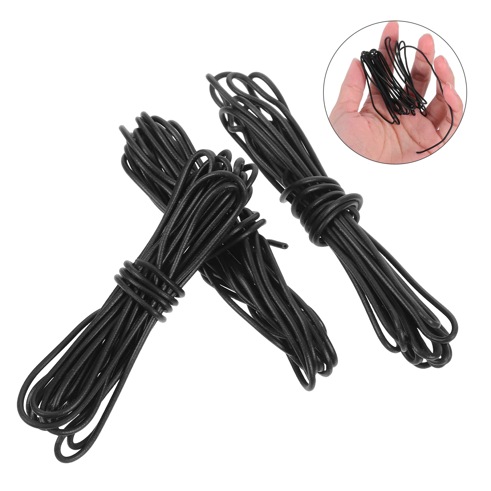 

3 Rolls Modeling Material Iron Wire Craft Rope for Diy Emoticons Hand Accessories