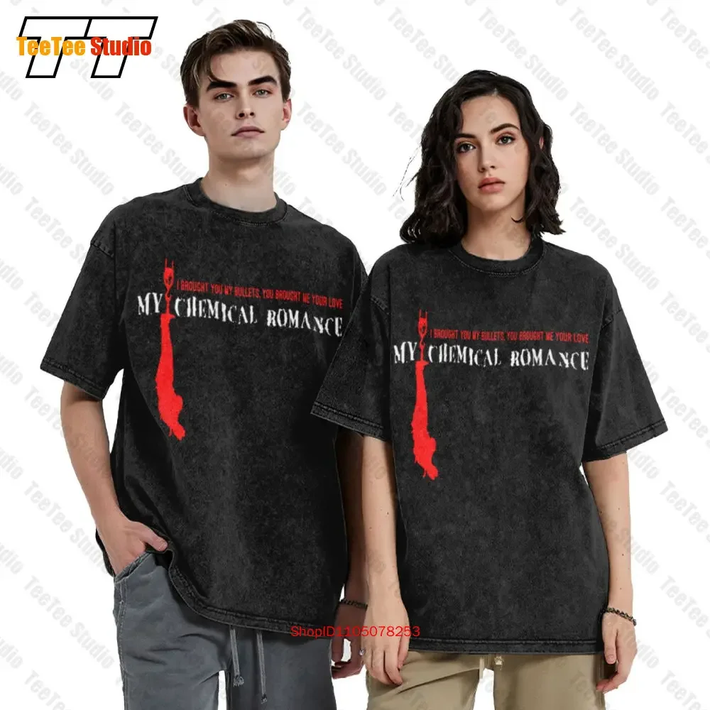 My Chemical Romance Eyeball First Bullets Unworn Vintage Oversized T-Shirt 0NEL