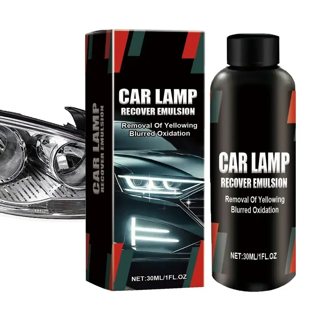 

Car Headlight Restoration Polishing Repair Fluid Headlamp Repair Car Light Polisher Cleaning Paste Paint Care Refurbish Agent