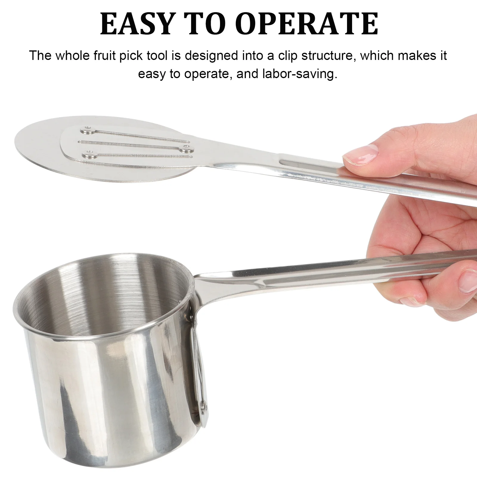 

Premium Stainless Steel Dates Picker Berry Labor Saving Fruit Device for Outdoor Use Dates Picker