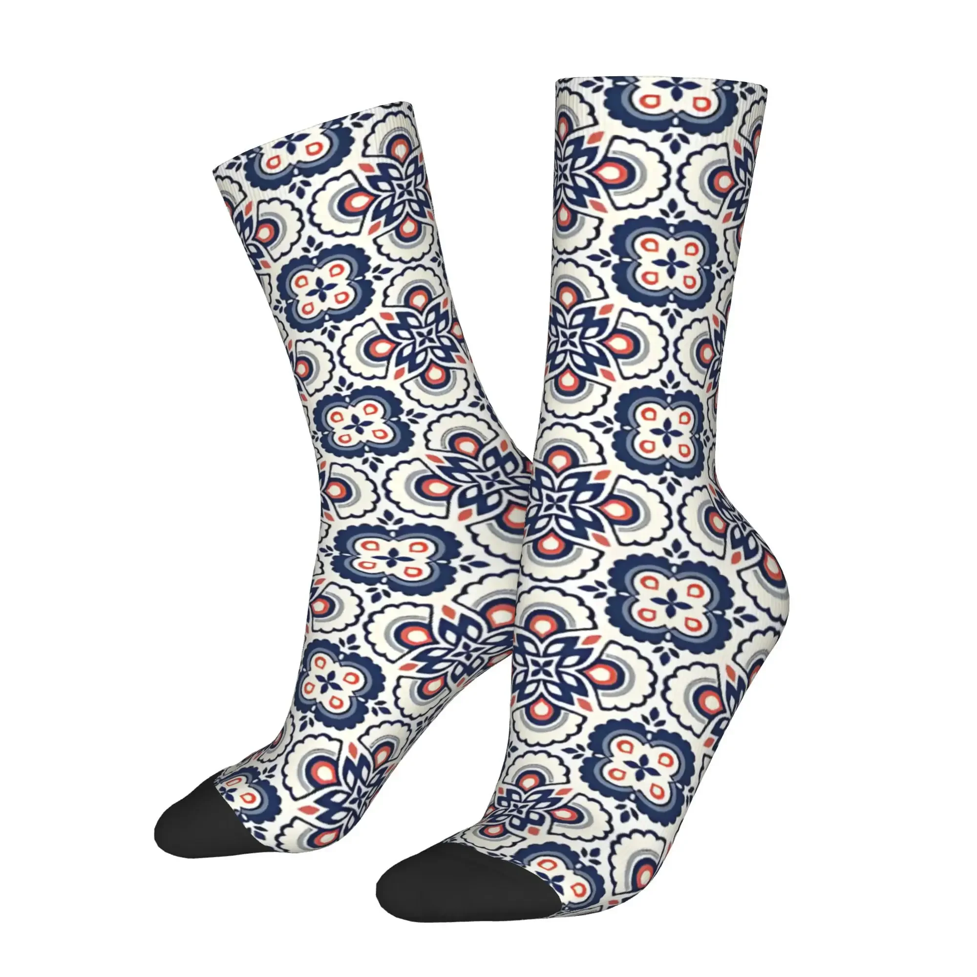 

Funny Sock for Men Elegant Print Hip Hop Harajuku Happy Quality Pattern Printed Crew Sock Novelty Gift