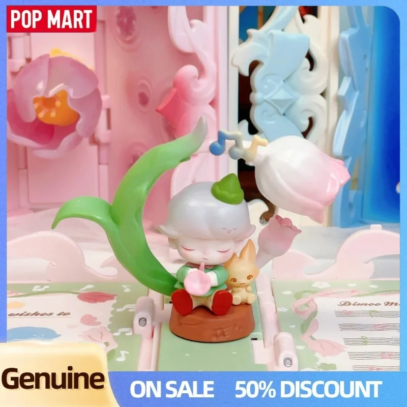 Authenti Pop Mart Gift For You Greeting Card Series Blind Box Kawaii Desk Decor Collectible Mystery Box Toy Kids Christmas Gifts