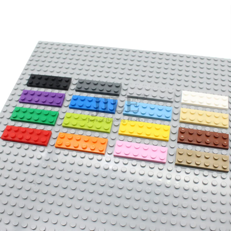 50pcs MOC Bulk Building Blocks Bricks Thin Figures Bricks 2x6 Dots Educational Creative Size Compatible with 3795 Toys