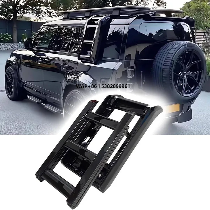 

For Defender 110 90 2020-2025 Rack Side Window Roof Step Ladder