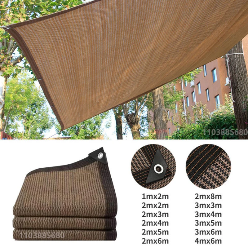 Jardín al aire libre, patio, piscina, estacionamiento, balcón, red parasol, sombrilla resistente a los rayos UV, red para cubrir plantas