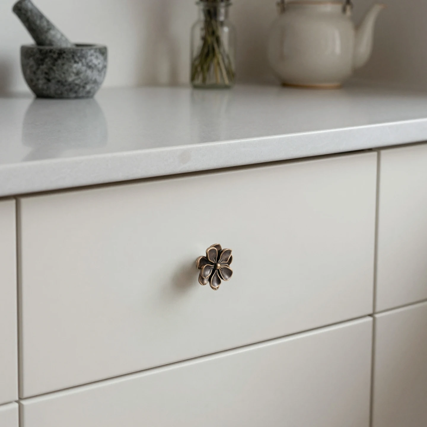 camellia brass cabinet knobs product detail 20