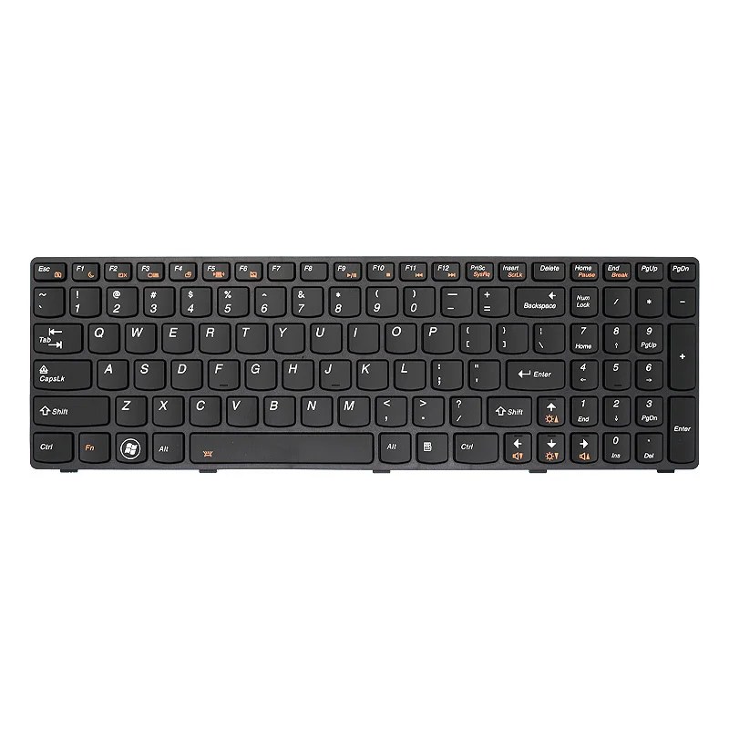 New Genuin Laptop Replacement Keyboard for LENOVO Y580 Y580NT Y580A Y590 Y590N