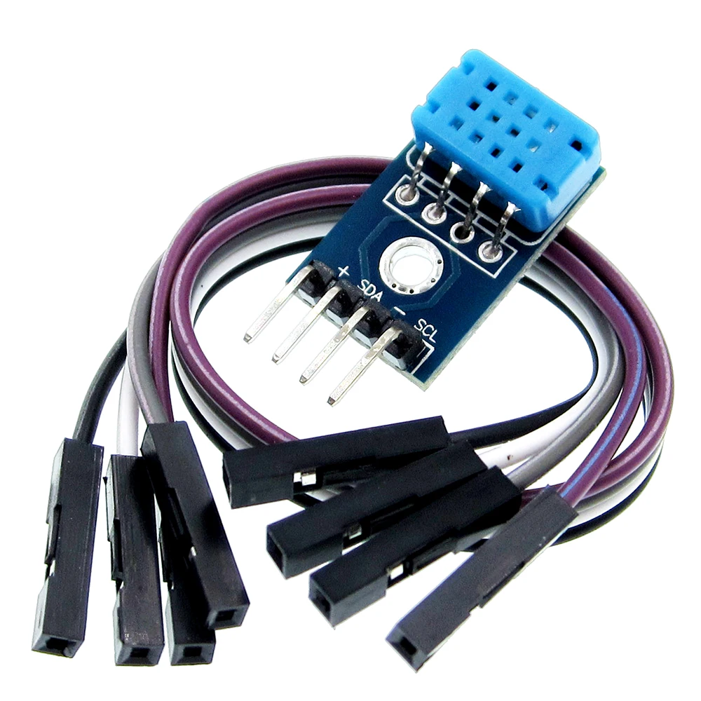 

10PCS DHT12 module digital temperature and humidity sensor single bus and I2C communication compatible with DHT11