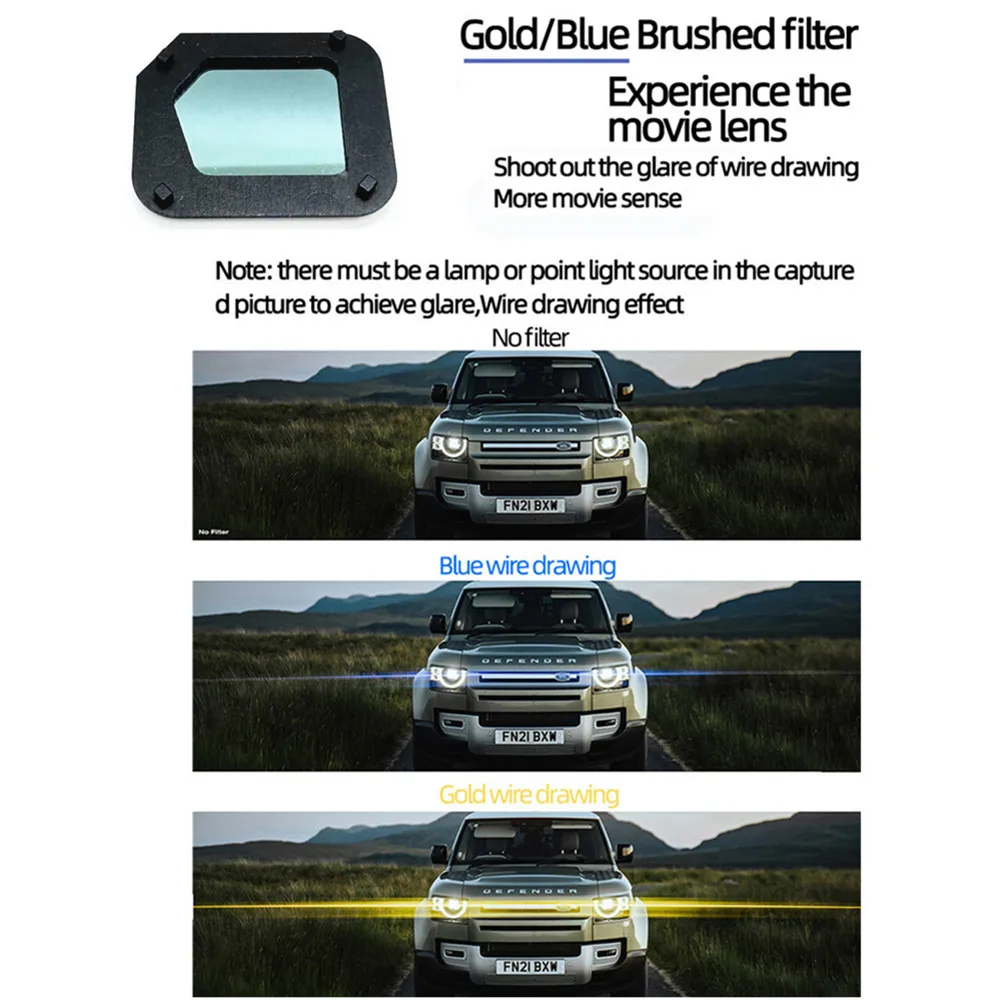 Tapa Protectora de filtro de lente nocturna de vidrio MCUV UV CPL Star Gold Blue Streak para DJI Mavic3 Classic MAVIC 3 CLASSIC Drone Camera