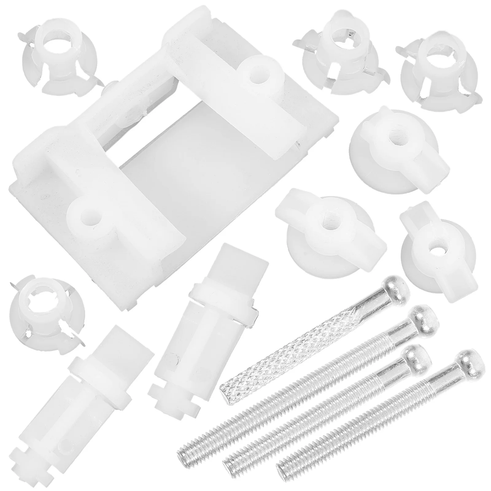 Headlight Adjuster Screw Kit 1Set Durable Plastic Iron Car Accessory Easy Use Precise Adjustment Safe Driving Multiple