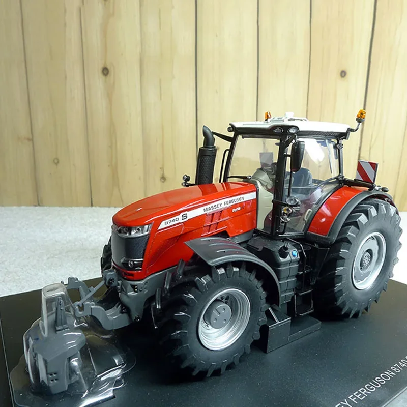 

Diecast Alloy 1:32 Scale Massey Ferguson 8740S Tractor Vehicle Cars Model Adult Toys Classic Collection Souvenir Gifts Display