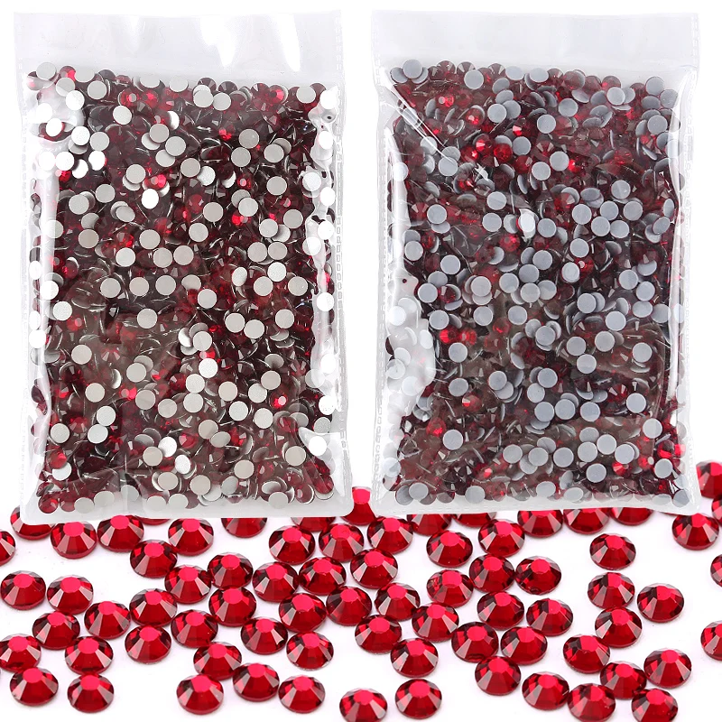 Siam Hotfix/Non-Hotfix Strass paillettes cristal Strass verre gemmes pour Nail Art bricolage Strass vêtements décoration