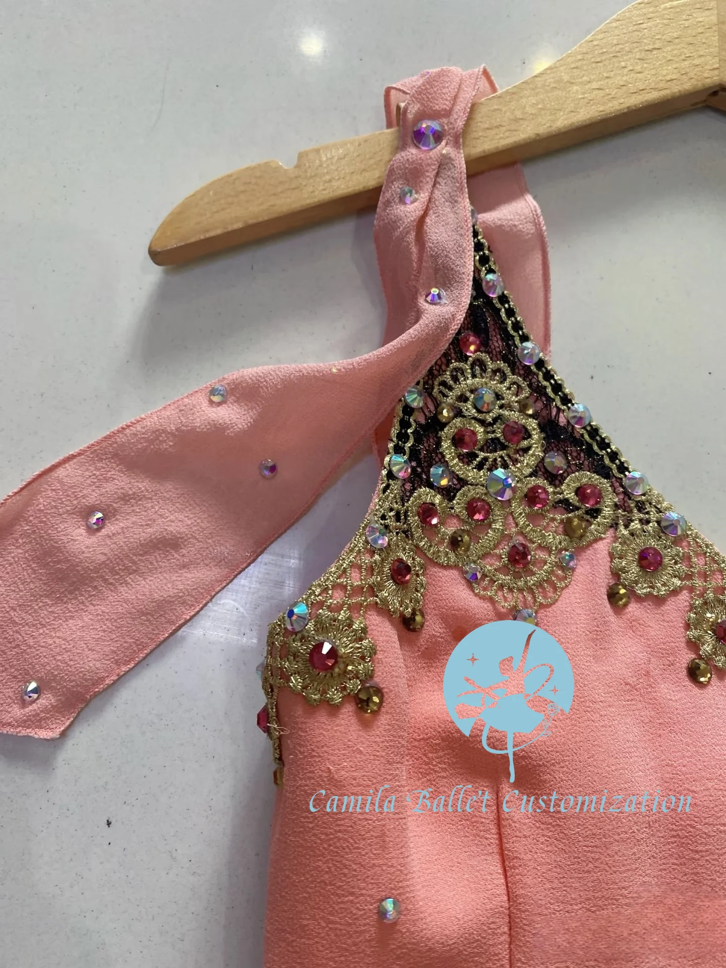 Jupe en mousseline de soie, rouge pastèque, dieu d'amour, Cupidon, Talisman magique, Variation de spectacle de Ballet, personnalisée pour adultes et enfants, nouvelle collection