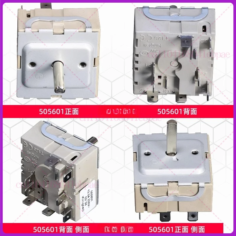 Electric Ceramic Stove Kingteli 13.5A 230V 505601Adjustment Switch Energy Regulator for EGO Miji CORNING FAGOR Stove Replace