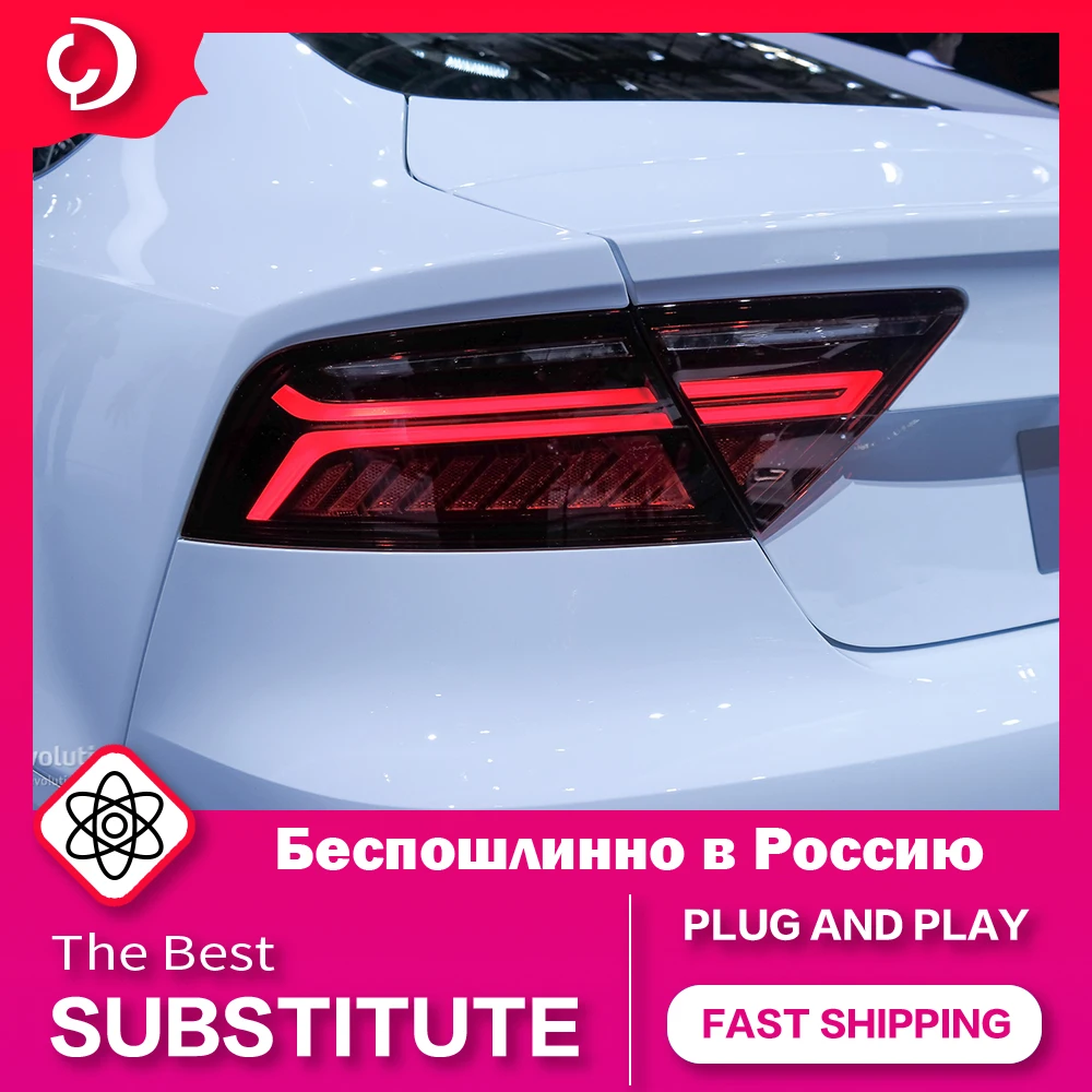 

Car Styling for AUDI A7 LED Taillight 2011-2018 Rear Lamp Parking Brake Running Turn Signal Rear Reversing Highlights