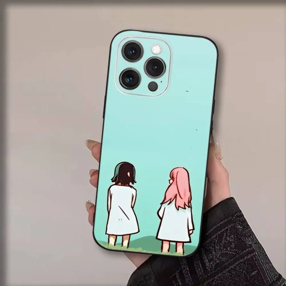 Anime S-Suas And Mizis Phone Case For iPhone 17,16,15,14,13,12,11,Pro,Max,Plus,Air,X,XS,XR,SE,8,7,Mini,Soft Black Funda #3