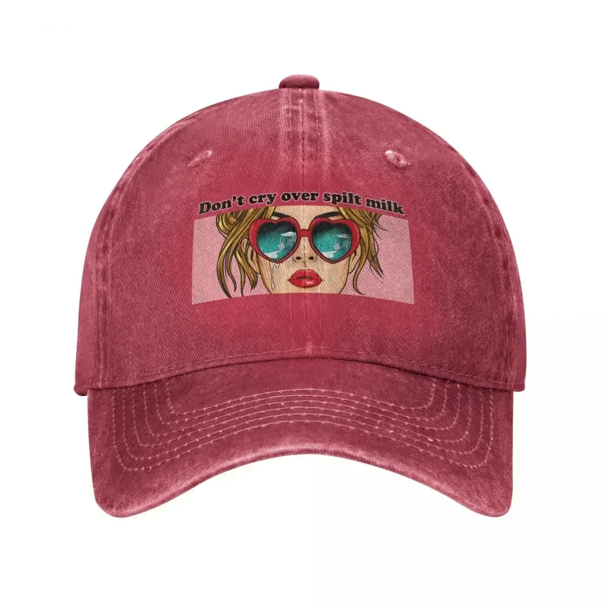 2026 Dont Cry Over Spilt Milk - AKBubblegum Baseball Cap hiking hat birthday Bobble Hat black Luxury Woman Men's