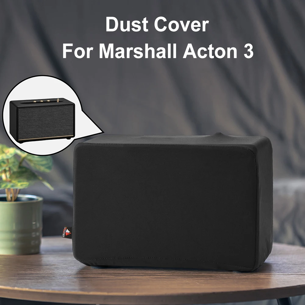 

Speaker Protective Cover with Elastic Band Stretch Speaker Soft Dust Case Stretch Cover Sleeve for Marshalls Actons 3