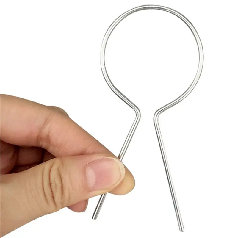 [B17B!】 Wire Tie, Fastening Strap, Wire Clamp Fence 100Pcs Portable Outdoor Fence For Chain Link Fence Projects