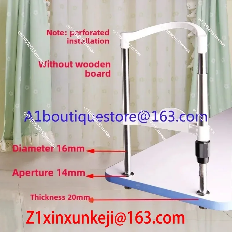 Chin Support Experimental Lift Table Ophthalmic Equipment Fixed Bracket Clip-On Linear Training Instrument Forehead Support
