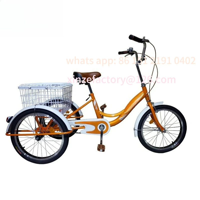 

Customizable new tricycle pedal adult recreational scooter