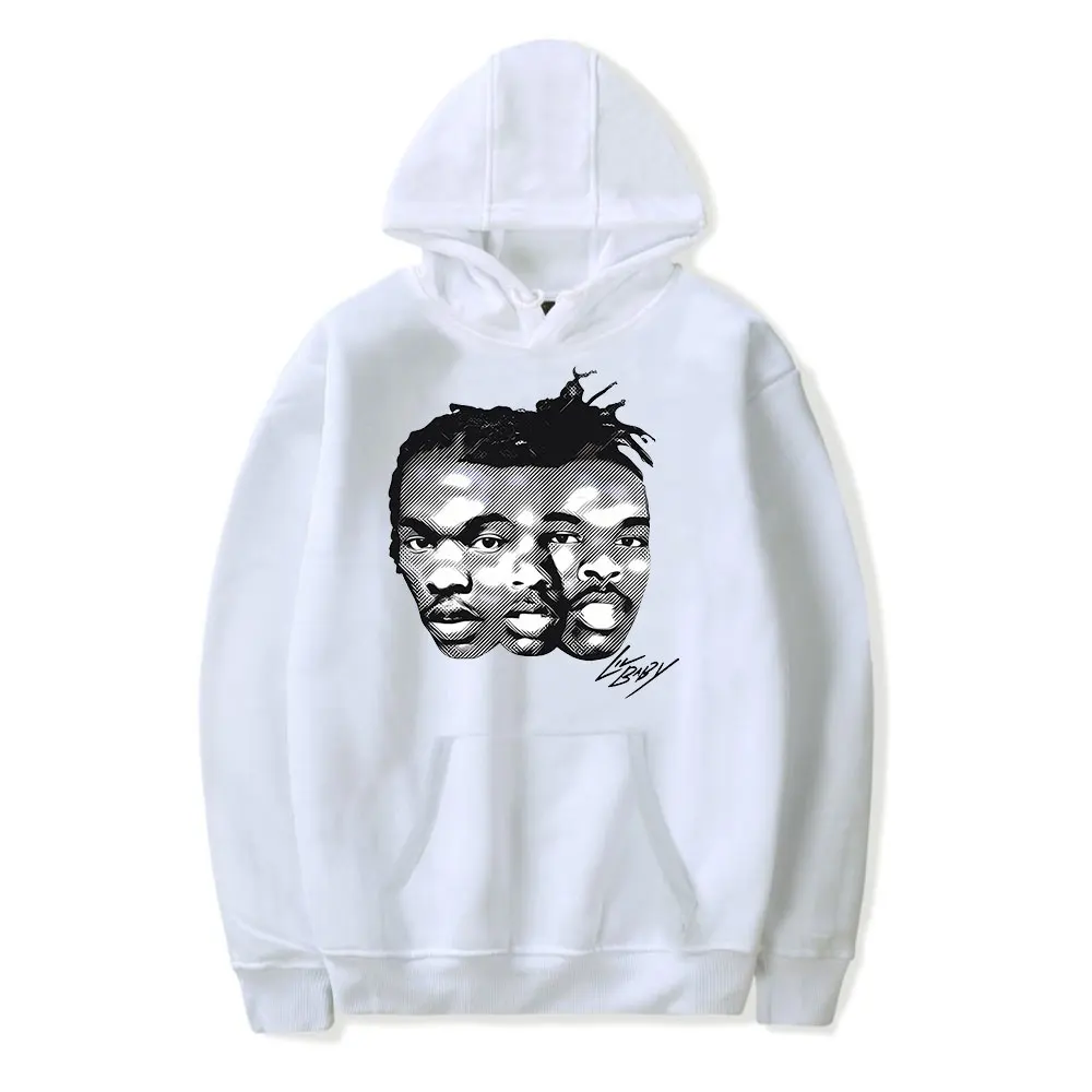 

Lil Baby merch Hooded Drawstring Pocket Hoodies Sweatshirt Men/women rapper hip hop Pullover