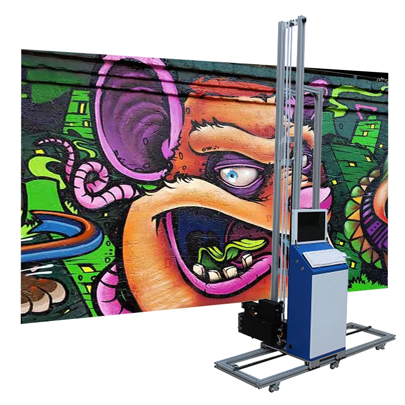 Automatic Printer 3d Wall Painting Machine Wall Painting Robot Price