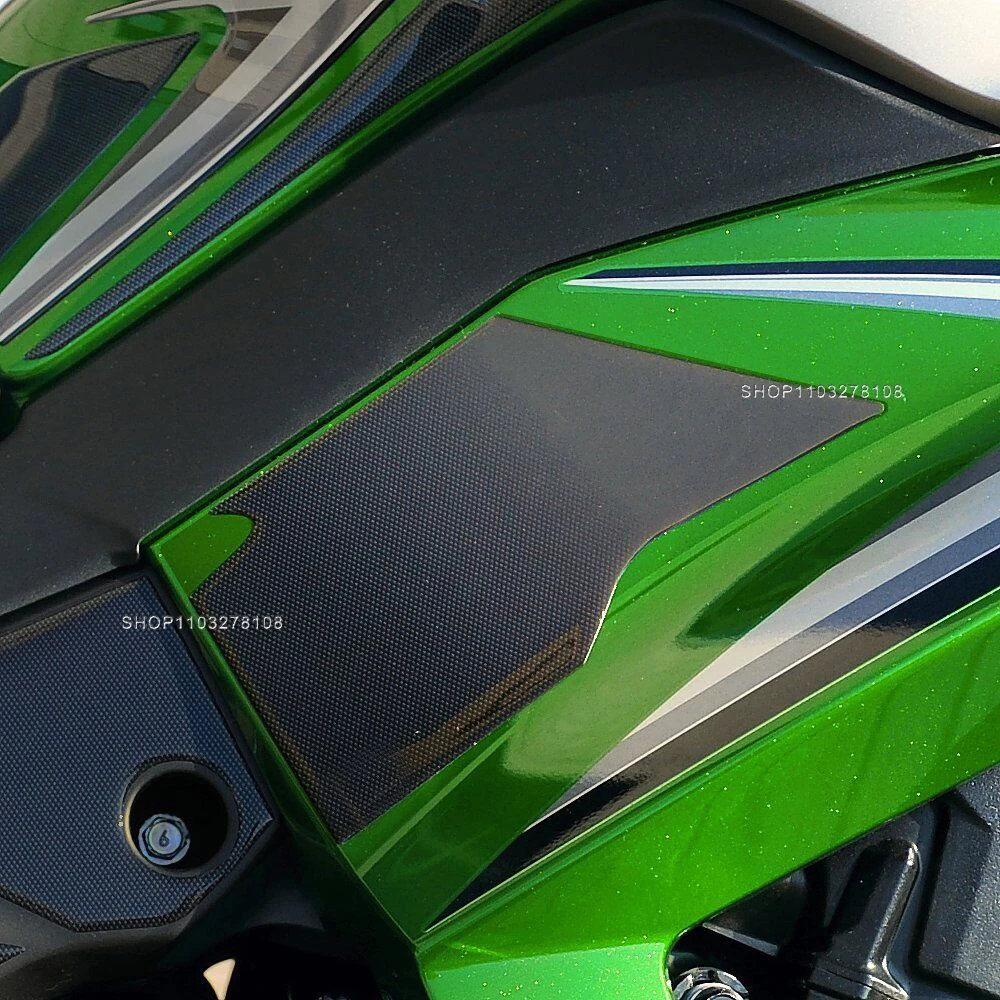 Per Kawasaki Z1000SX 2017 2018 2019 Edizione limitata 3D Resina epossidica Moto Lato Rilievo del serbatoio Protezione Ginocchio Tappetini antiscivolo