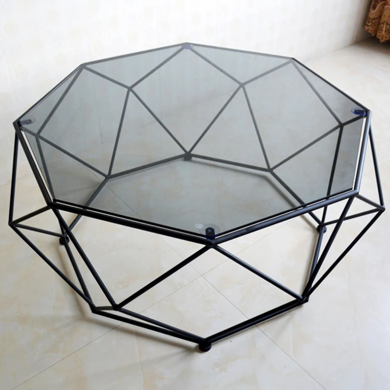 Nordic Luxury Coffee Table Trau Living Room Modern Metal Design Coffee Table Small Minimalist Couchtisch Furniture For Home