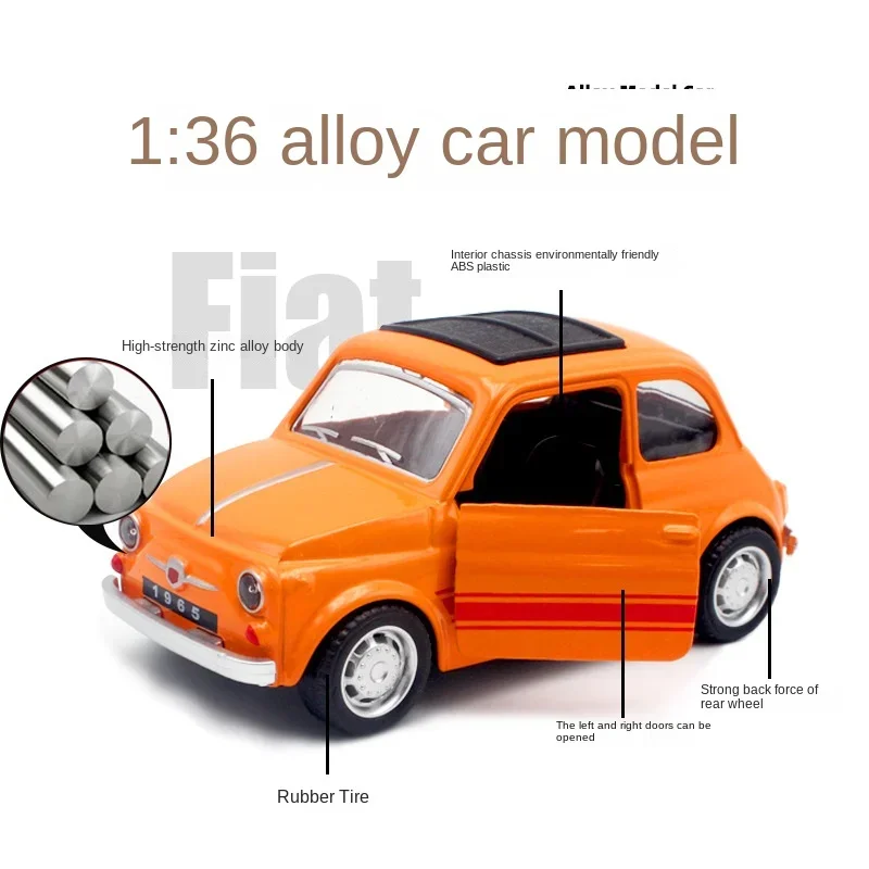 Car toys, children's toys Mini car model accessories Mini car model vintage car cute cake accessories